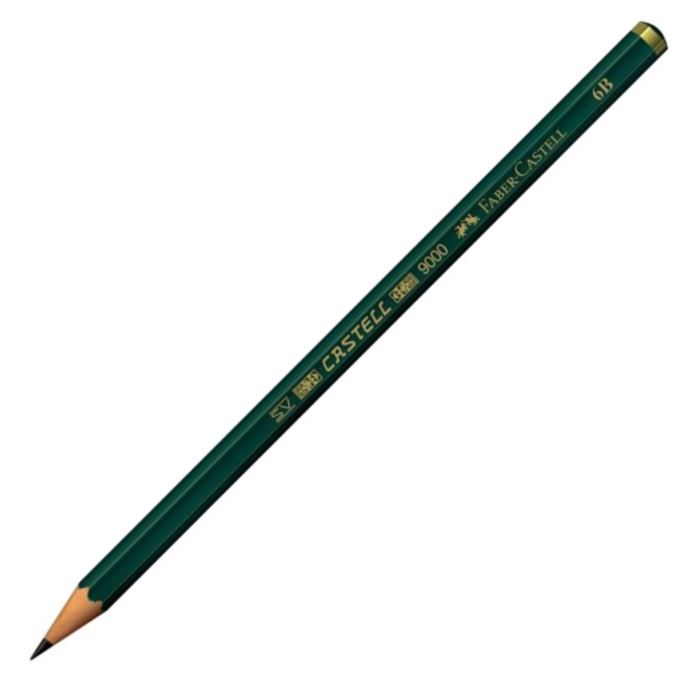 Faber-Castell 9000 Graphite Pencil 6B