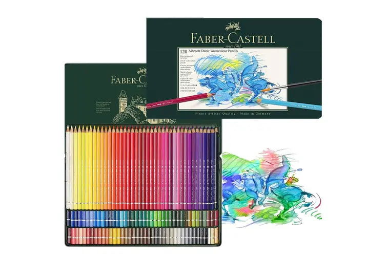 Faber-Castell Albrecht Durer Watercolour Pencils Tin of 120