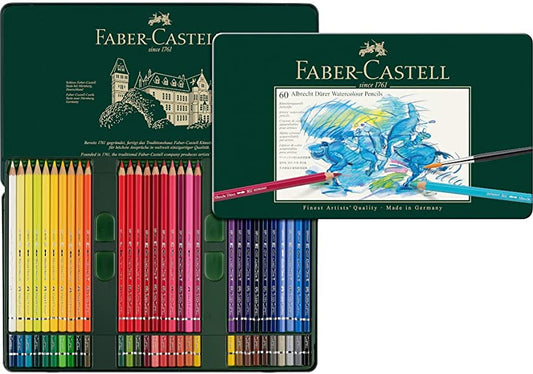 Faber-Castell Albrecht Durer Watercolour Pencils Tin of 60