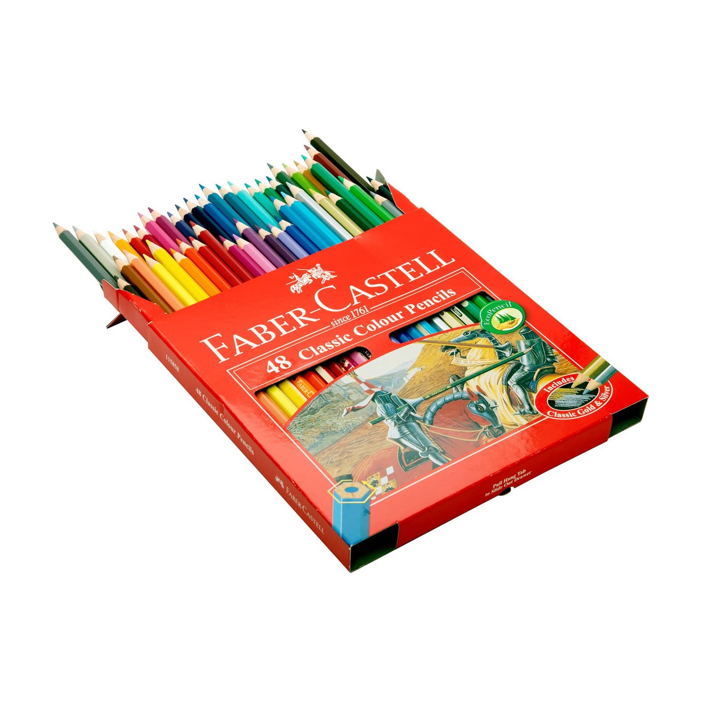 Faber-Castell Classic Colour Pencils Pack of 48