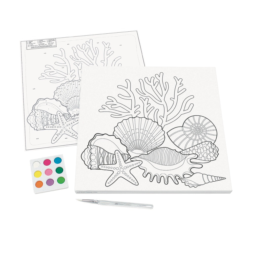 Faber-Castell Creative Studio Paint by Number - Coastal