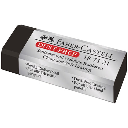 Faber-Castell Dust-Free Large Eraser - Black