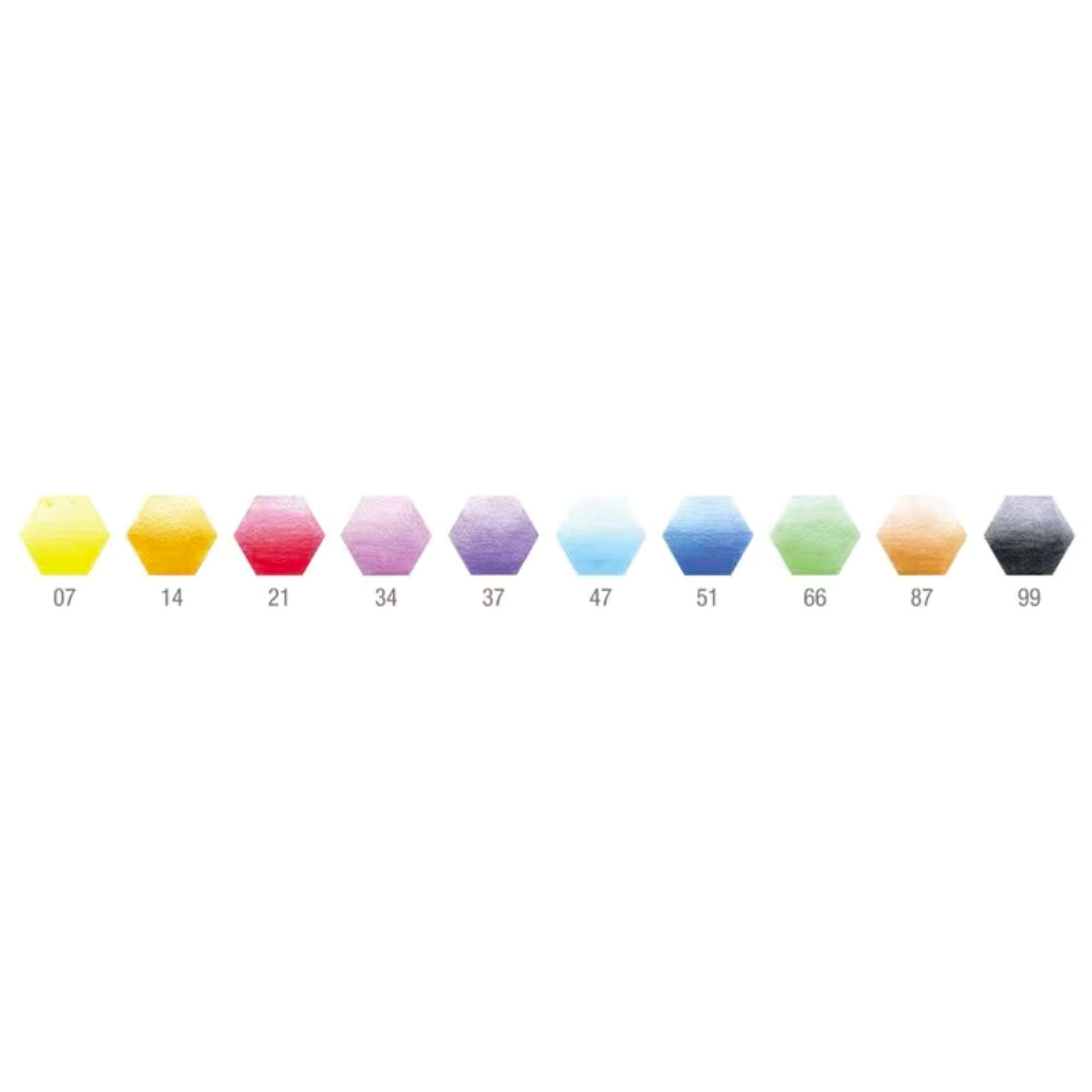 Faber-Castell Jumbo HEX Colour Pencil box of 12