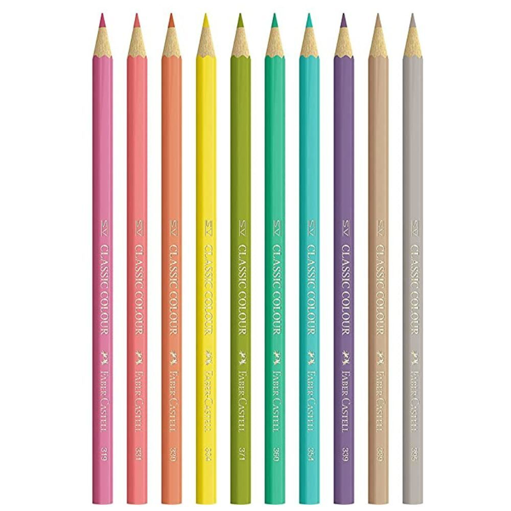 Faber-Castell Pastel and Neon Inspiration Box of 20