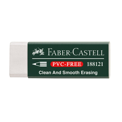 Faber-Castell Pencil Eraser Vinyl Large with sleeve