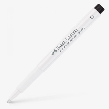 Faber-Castell Pitt Artist Pen - Calligraphy Tip White