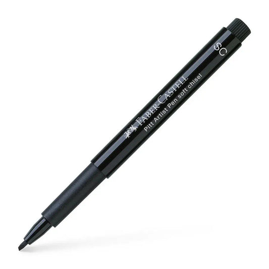 Faber-Castell Pitt Artist Pen - Soft Calligraphy Tip - Black