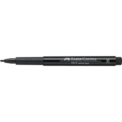 Faber-Castell Pitt Artist Pen - Soft Calligraphy Tip - Black