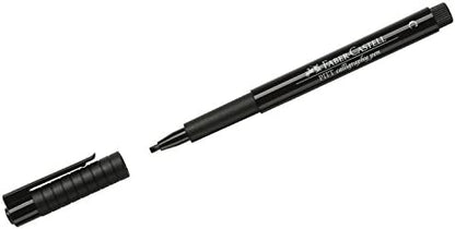 Faber-Castell Pitt Artist Pen - Soft Calligraphy Tip - Black