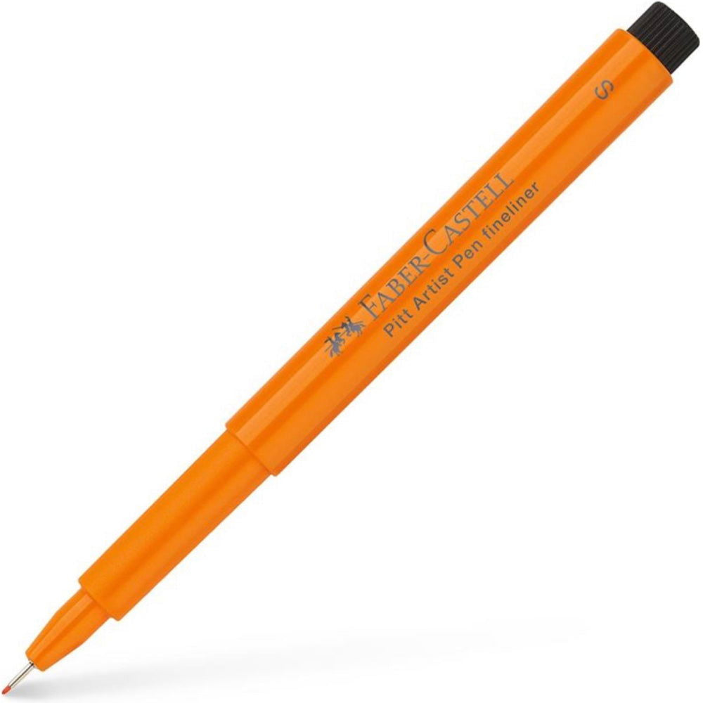 Faber-Castell Pitt Artist Pen Superfine Tip 113 ORANGE GLAZE