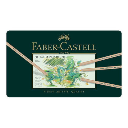 Faber-Castell Pitt Pastel Pencil Assorted Tin of 60