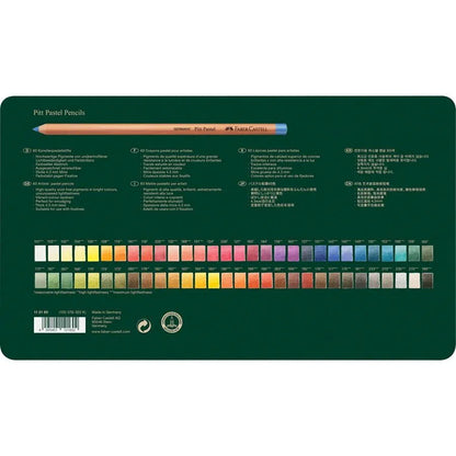 Faber-Castell Pitt Pastel Pencil Assorted Tin of 60