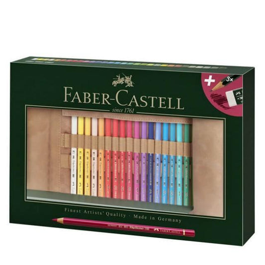 Faber-Castell Polychromos Pencil Roll of 30