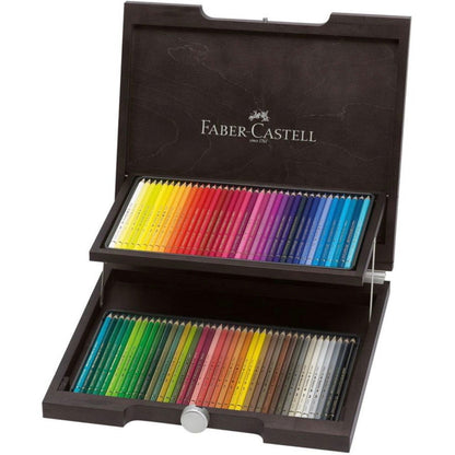 Faber-Castell Polychromos Pencils Wooden Case of 72 Assorted