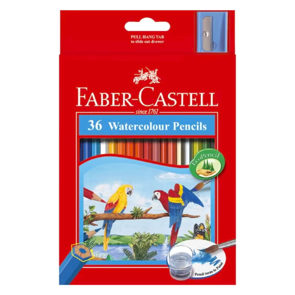 Faber-Castell Watercolour Pencils Pack 36