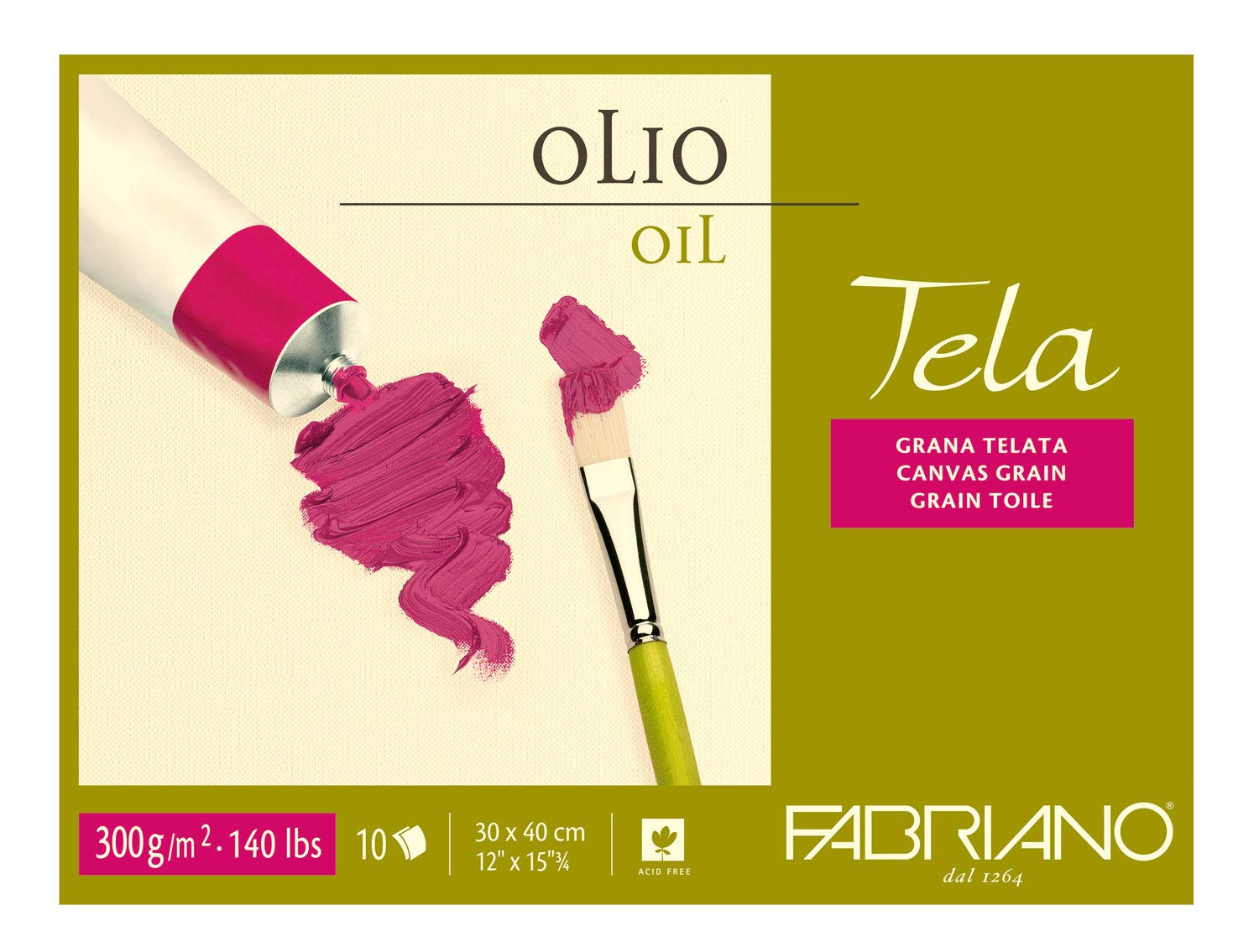 Fabriano Tela Oil Painting Paper 300gsm 61x86cm