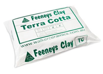 Feeneys Terra Cotta Midfire Clay 12.5kg TC