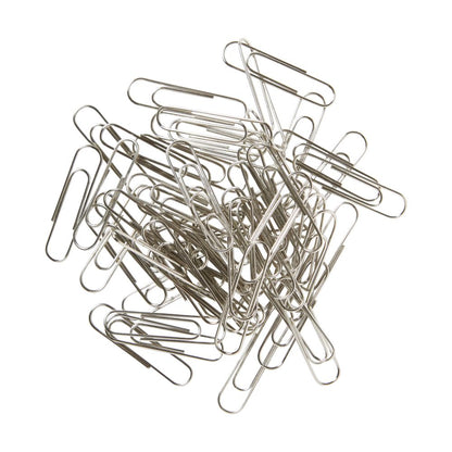 Flomo Paper Clip Silver 50mm Pack of 75