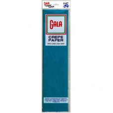 Gala Crepe Paper 50cm x 240cm Azure Blue