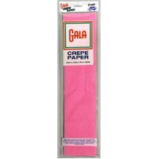 Gala Crepe Paper 50cm x 240cm Bright Pink