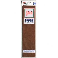 Gala Crepe Paper 50cm x 240cm DARK BROWN