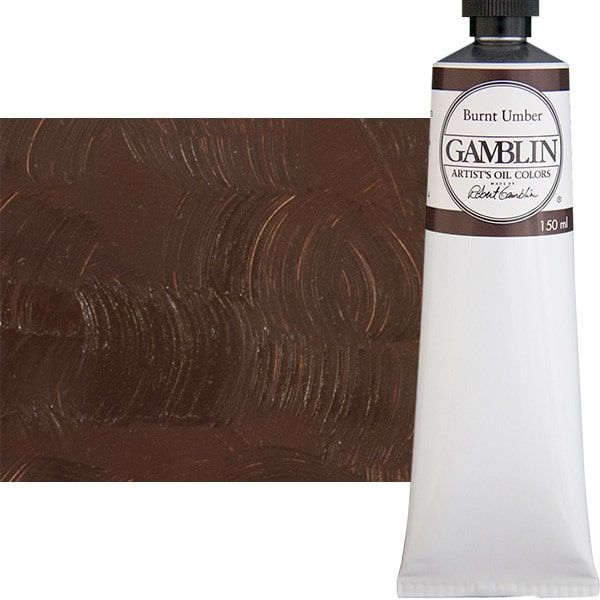 Gamblin Artist Oil 150ml S1 Burnt Umber