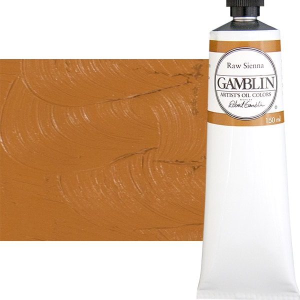 Gamblin Artist Oil 150ml S1 Raw Sienna