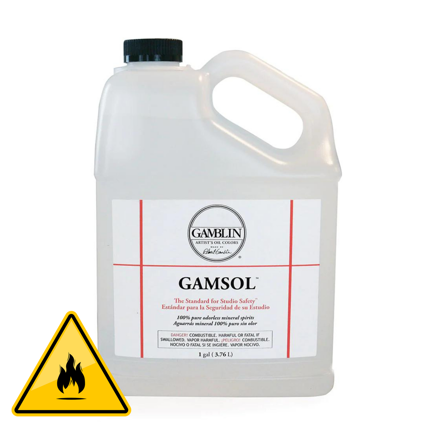 Gamblin Gamsol Odourless Mineral Spirit 3.76 Litres