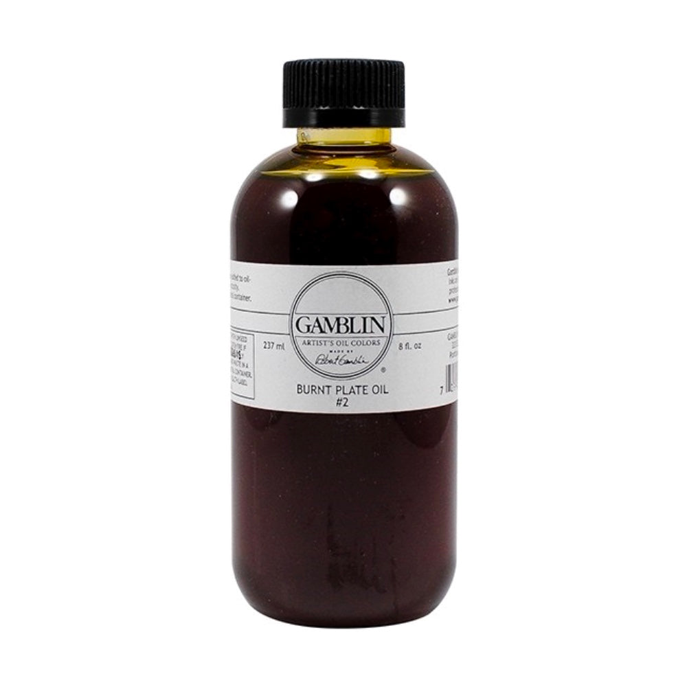 Gamblin Print - Burnt Plate Oil No.2 237ml