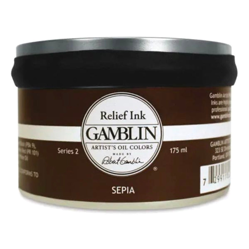 Gamblin Relief Ink 175ml S2 Sepia