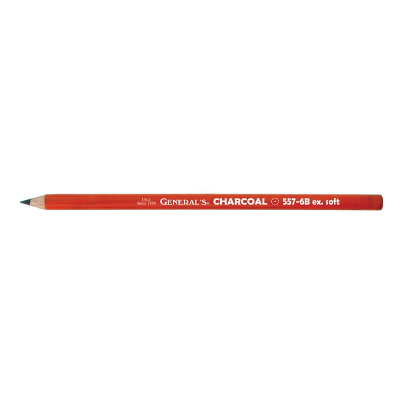 Generals Charcoal Pencil 6B