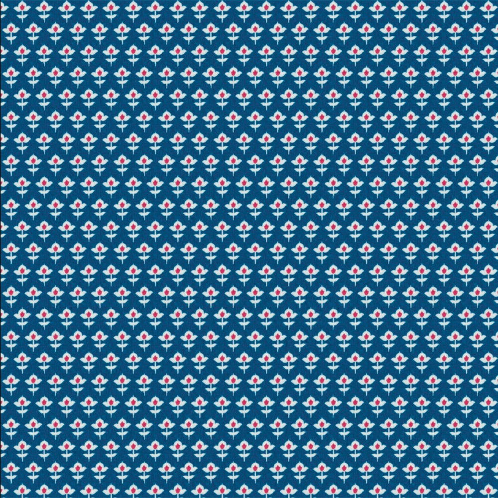 Gift Wrapping Paper 12 sheets - Blue and White