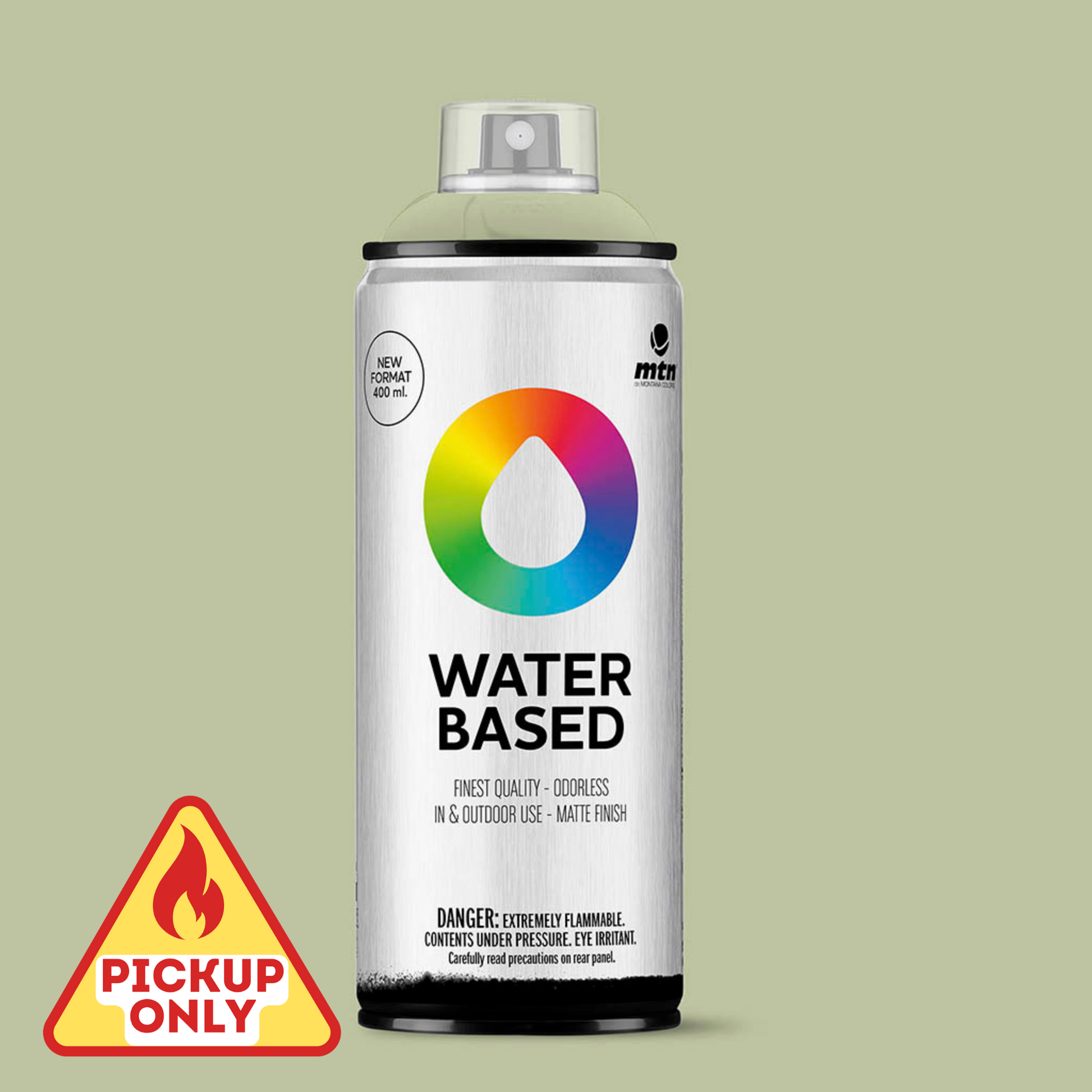 MTN Water-Based Spray Paint 400ml GREY GREEN LIGHT