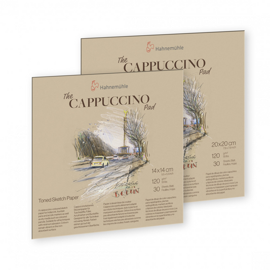 Hahnemuhle Cappuccino Coloured Pad 120gsm 30 sheets - Hahnemuhle