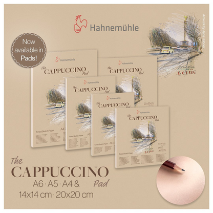 Hahnemuhle Cappuccino Coloured Pad 120gsm 30 sheets