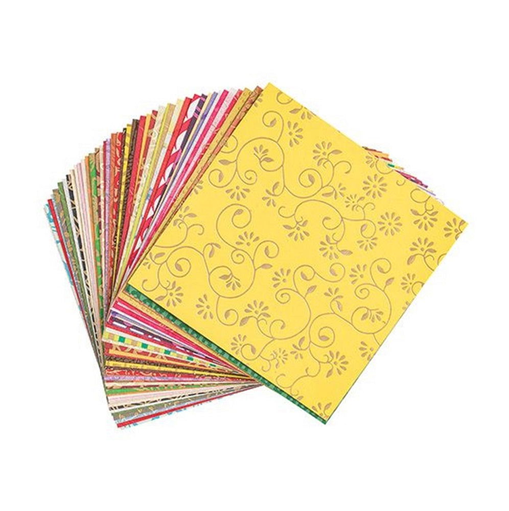 Handmade Decorative Paper 15x15cm Pack of 50