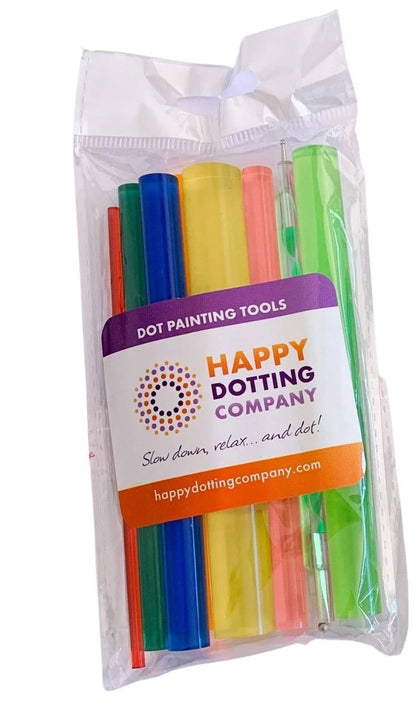 Happy Dotting - Dot Painting Tool Set 10 piece