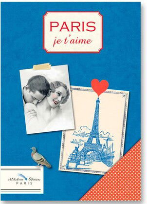 Illustrated Journal - Paris je taime