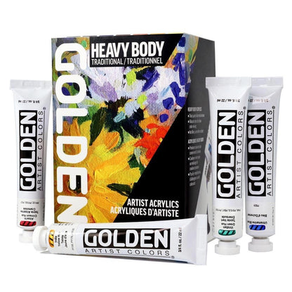 GOLDEN Heavy Body Acrylic Traditional Set