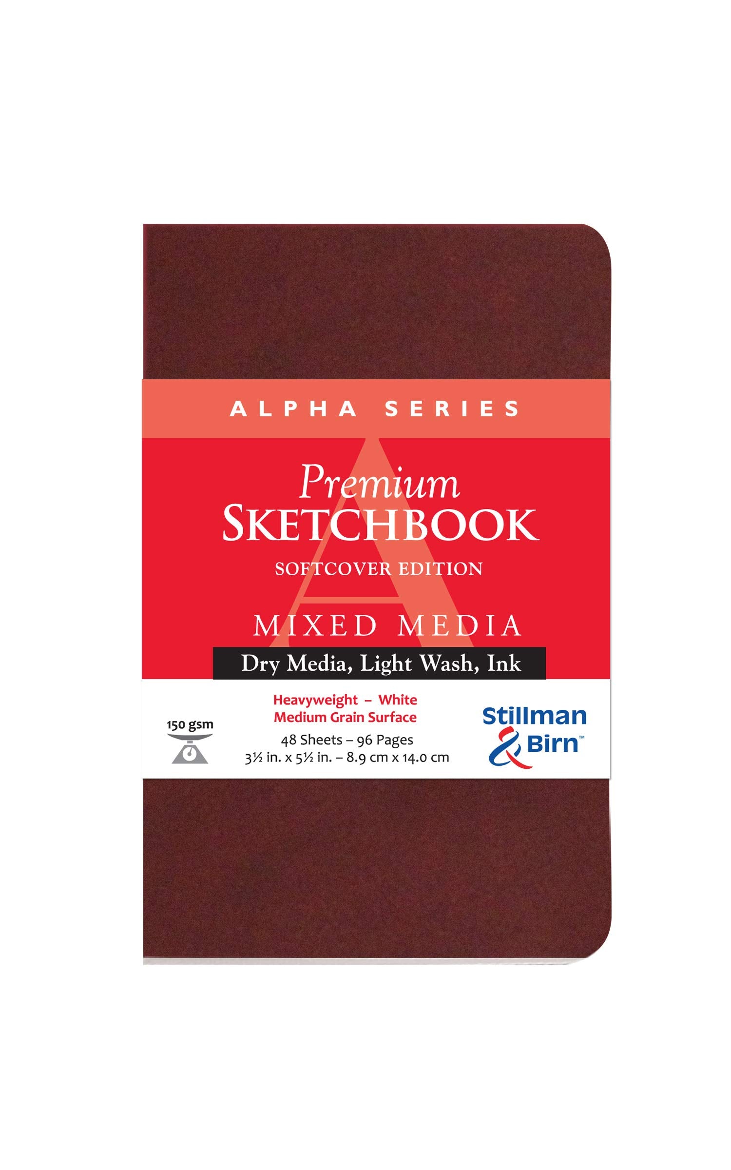 Stillman and Birn ALPHA Sketchbook Softcover Portrait 3.5 x 5.5 inch