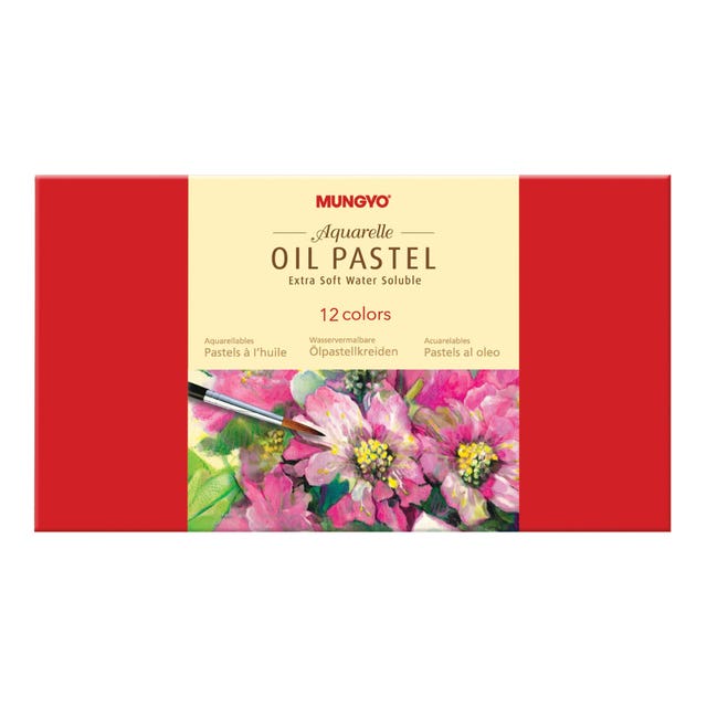 Mungyo Gallery Water Soluble Oil Pastels Pkt 12