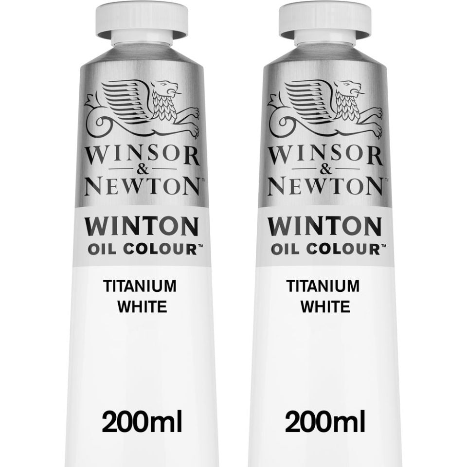 Winsor and Newton Winton Oil Titanium White Twin Pack