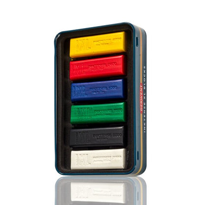 Derwent Inktense XL Blocks Tin of 6