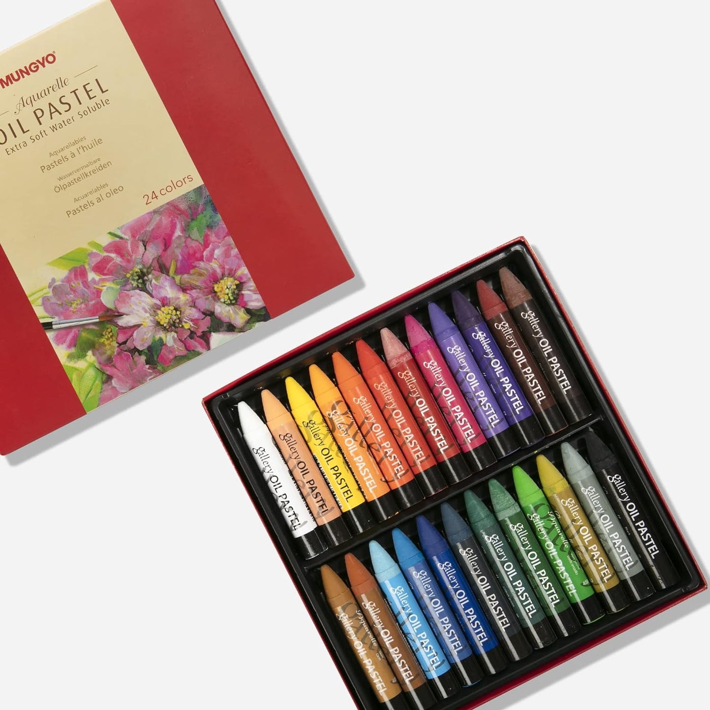 Mungyo Gallery Water Soluble Oil Pastels Pkt 24