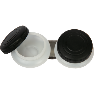 Plastic Double Palette Cup with lids