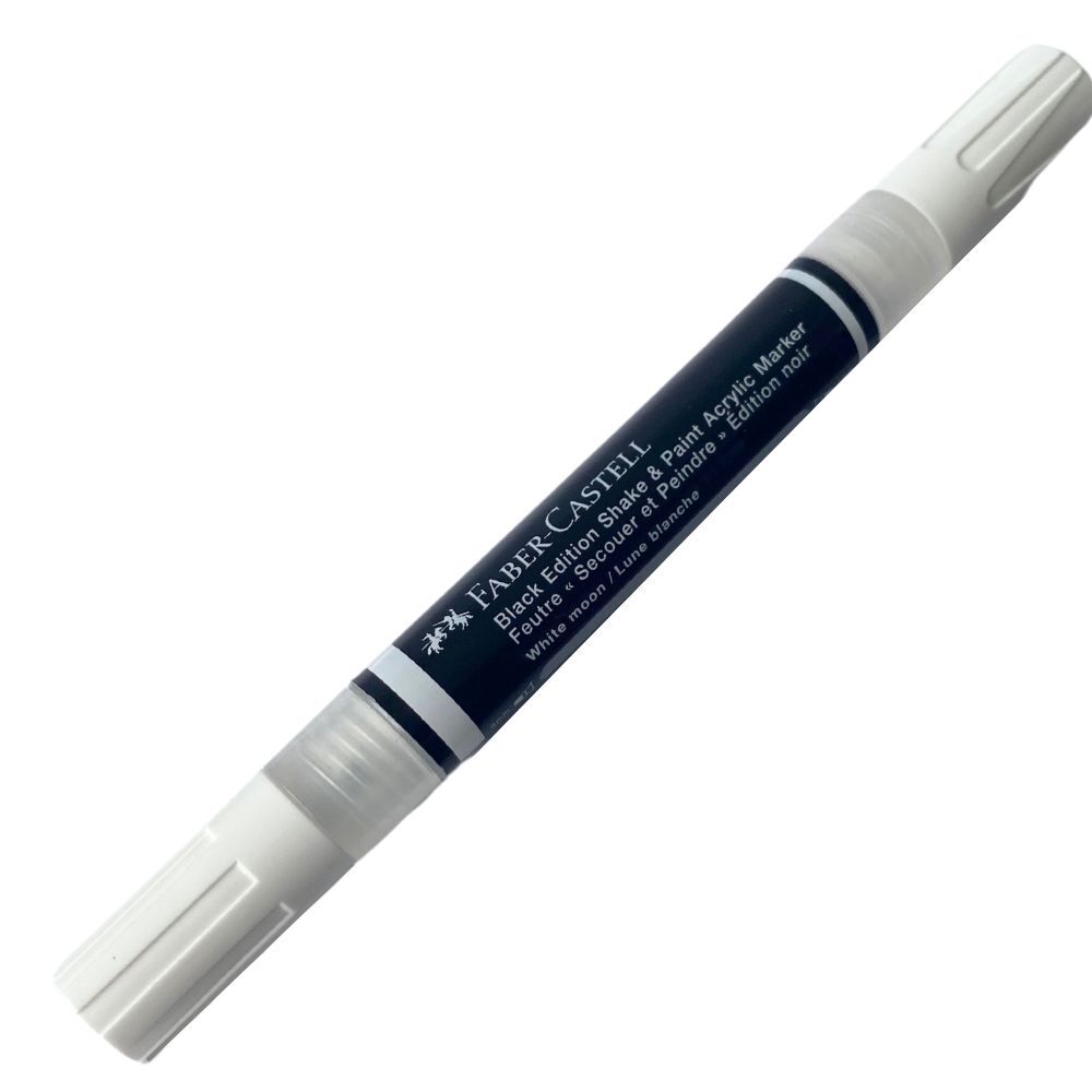 Faber-Castell Black Edition Acrylic Marker White