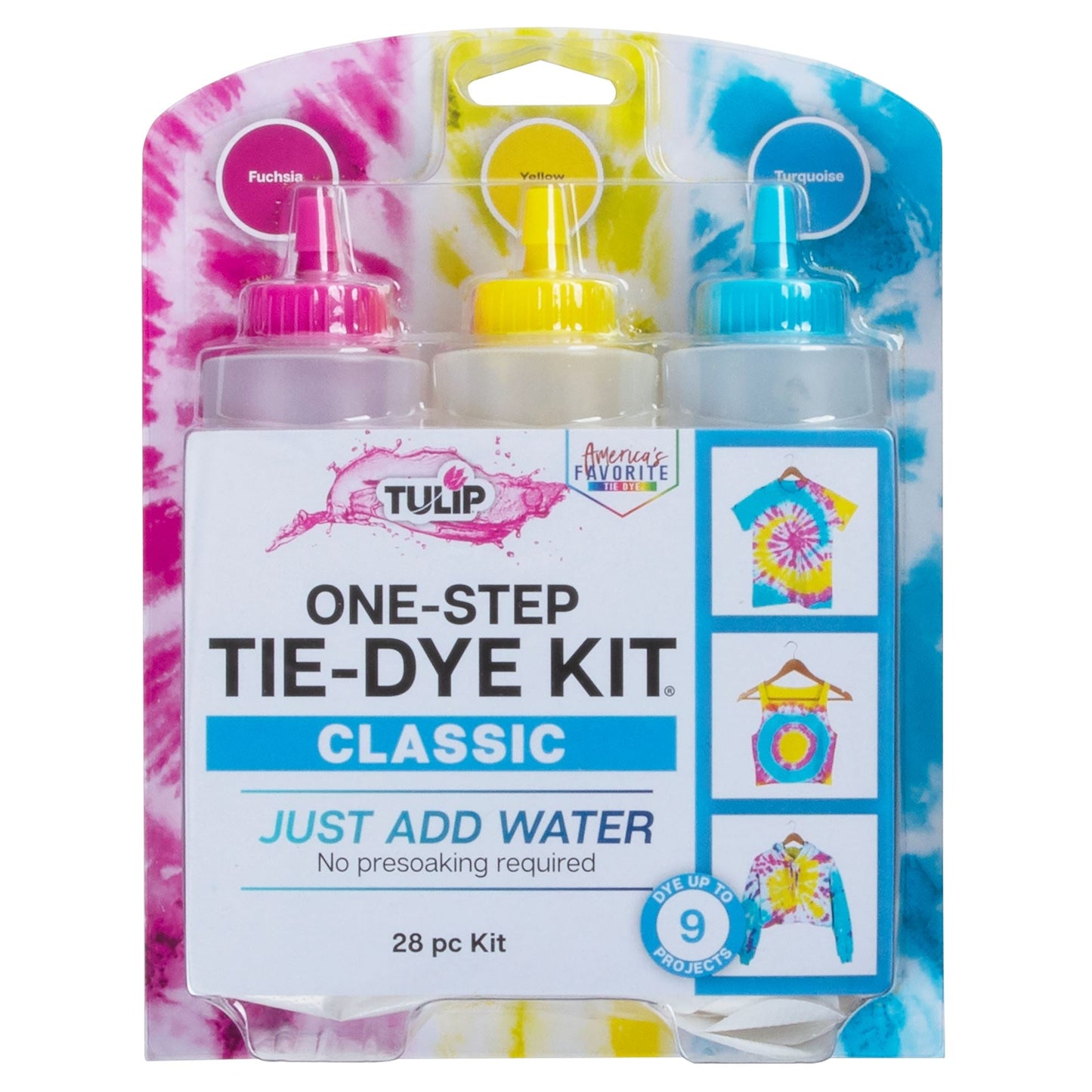 Tulip One Step Tie-Dye Kit 3 Colours - Classic