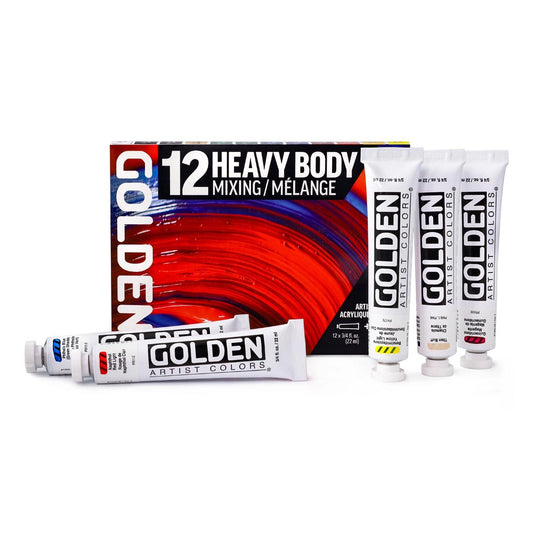 GOLDEN Heavy Body Acrylic Mixing Set