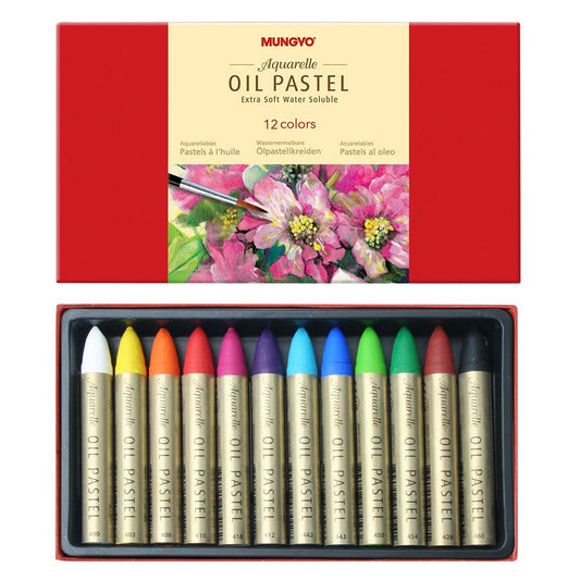 Mungyo Gallery Water Soluble Oil Pastels Pkt 12