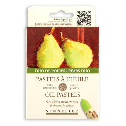 Sennelier Oil Pastels Box of 6 - Pears